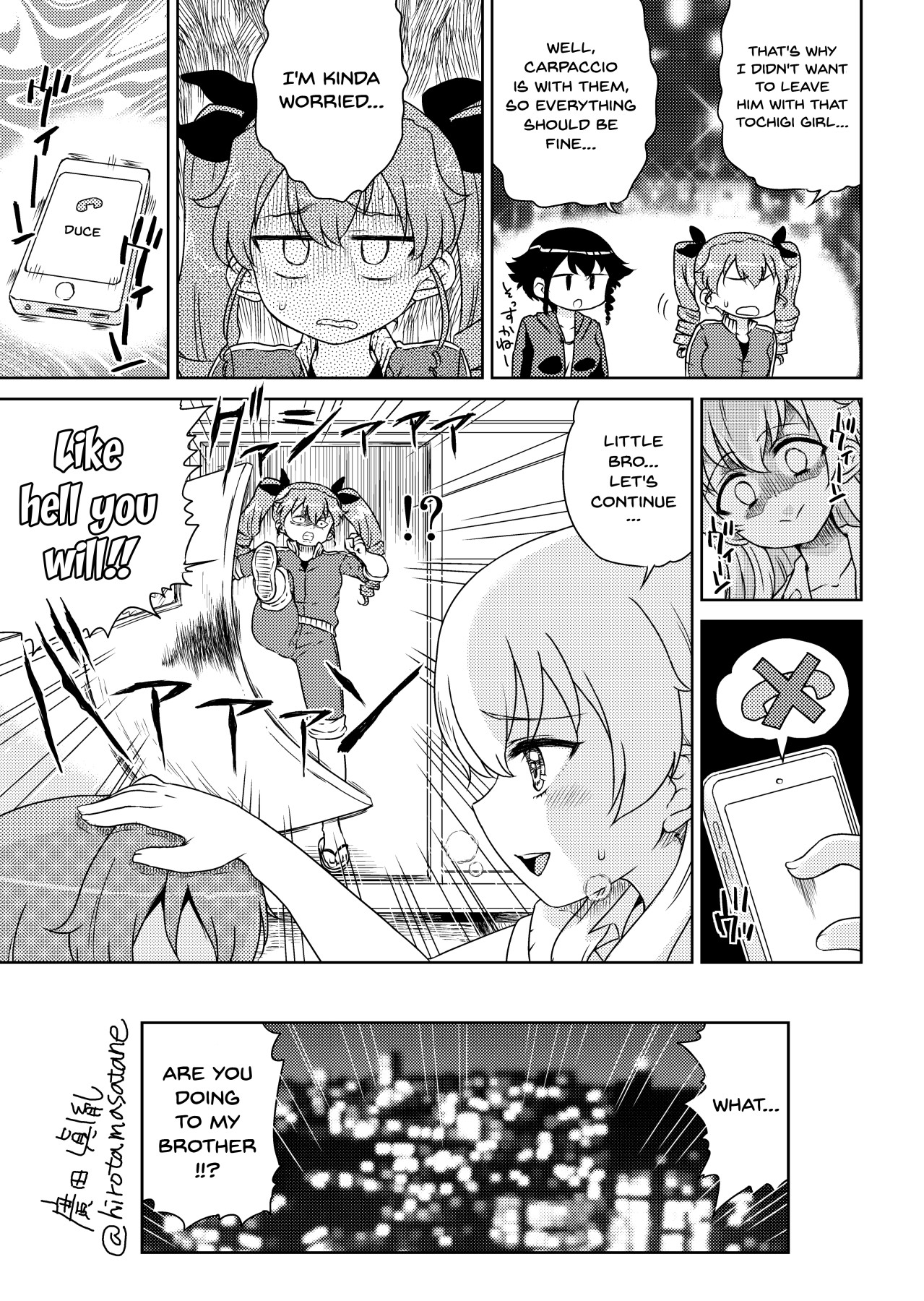 Hentai Manga Comic-Anzio Style Dinner + Extra-Read-23